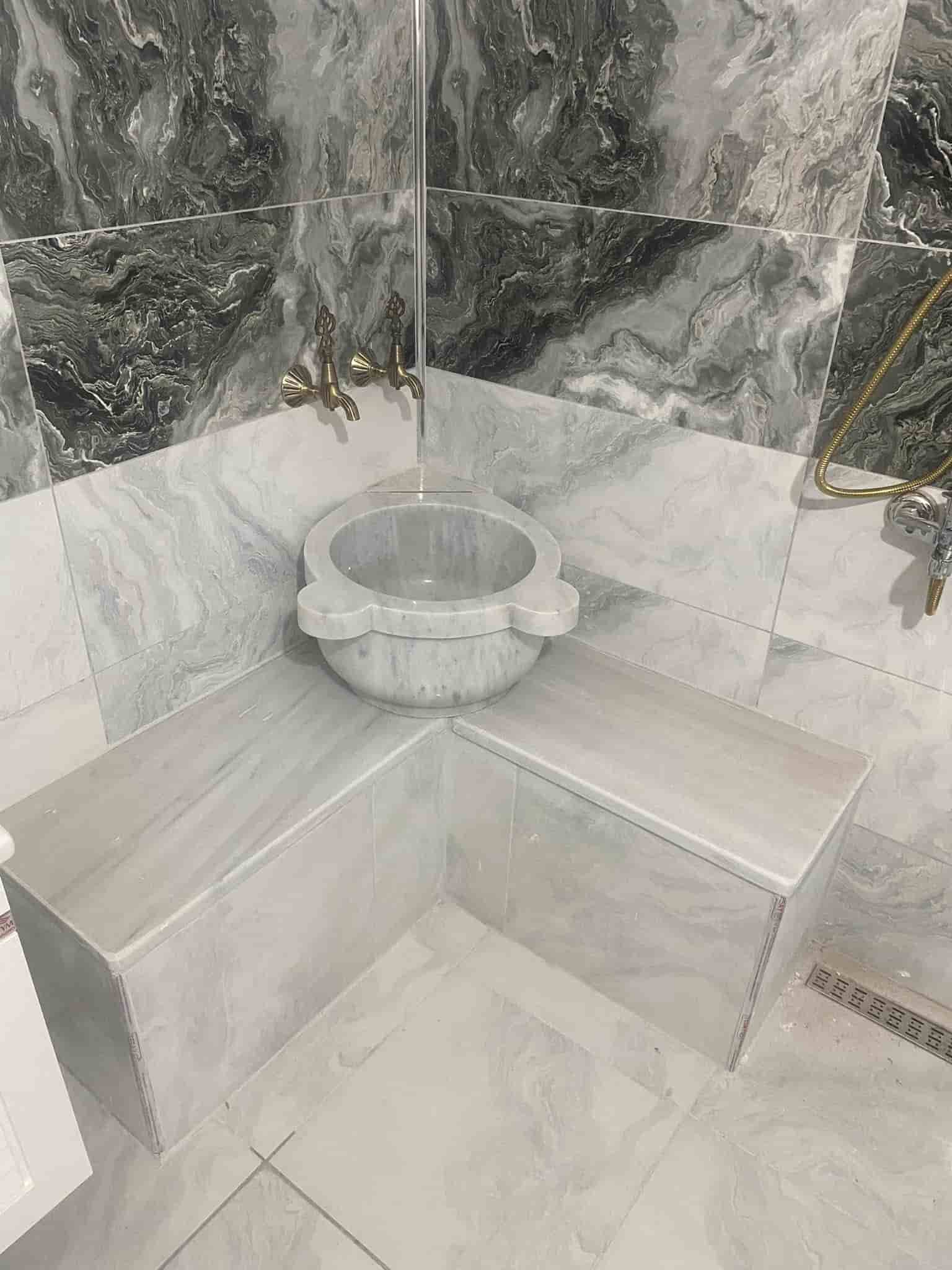 Fayansli zeminde banyo gideri